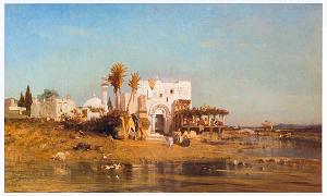 A  PEINTURE ORIENTALISTE (85)